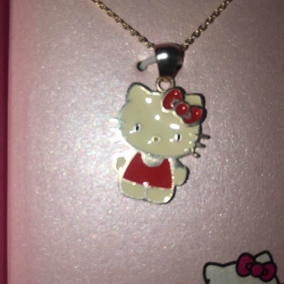 Hello Kitty Sterling Silver Necklace - Picture 2 of 3